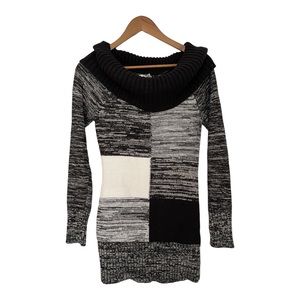 Caché color block sweater dress